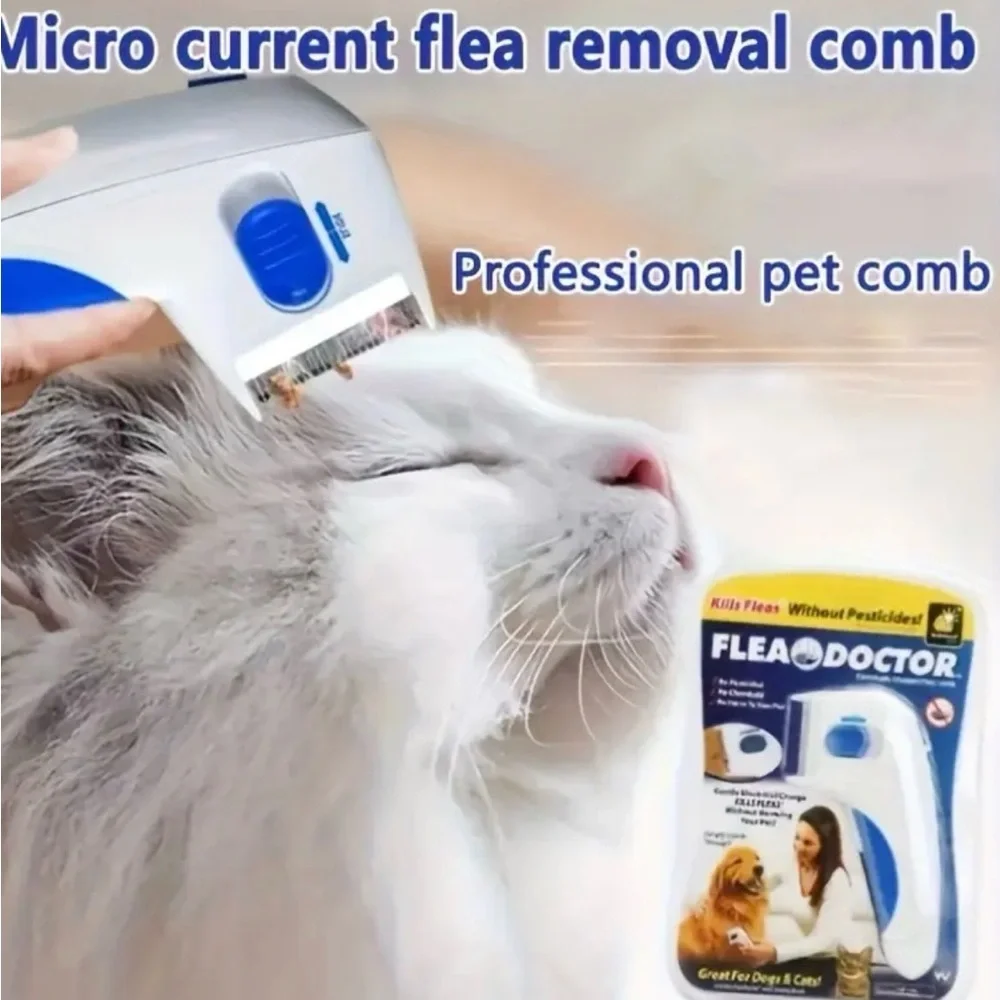 (New in package)Flea Doctor Electric Comb for Pets
